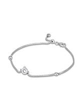 Pulsera de corona O para mujer, joyería de plata esterlina 100% 925, brillante, venta al por mayor, envío gratis 2024 - compra barato