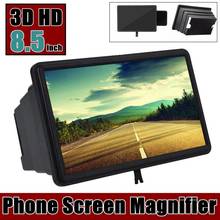Universal Cell Phone Screen Magnifier 3D HD Screen Enlarged Movie Video Amplifier With Foldable Holder Stand Video Amplifier 2024 - buy cheap