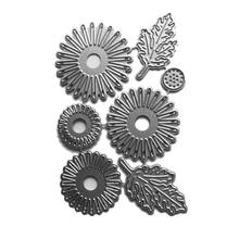 Sunflowers Metal Cutting Dies Stencil Scrapbooking DIY Album Stamp Paper Emboss 2024 - buy cheap