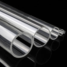 Tubo Transparente de plástico acrílico, diámetro exterior de 19mm, diámetro interior de 13mm, tubo de vidrio orgánico transparente de alto PMMA, longitud de 100/200/300mm, 1 ud. 2024 - compra barato