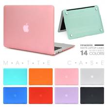 Matte Laptop Case For Macbook Air Pro Retina 13 11 15 6 12 16 Inch 2020 Mac M1 A2337 A2338 A1466 Touch Bar ID Skin Laptop Cover 2024 - buy cheap