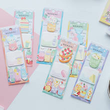 24 pcs/lot Creative Macaron Sweet Cake N Times Memo Pad Sticky Notes Bookmark School Office Supplies 2024 - buy cheap