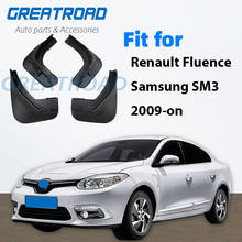 Автомобильные Брызговики в стиле OE для Renault Fluence samsung SM3 2009-on Брызговики для автомобиля 2024 - купить недорого