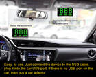 Car GPS Speedometer LED Head Up Display Altitude Display Projector KM/h MPH Odometer Auto Accessories Overspeed Warning System - compare prices Car GPS Speedometer LED Head Up Display Altitude Display Projector KM/h MPH Odometer Auto Accessories Overspeed Warning System - compare prices