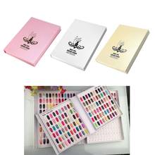 Libro de exhibición de colores de uñas, tabla de colores de esmalte de uñas de Gel UV, 120 colores, 120 unidades 2024 - compra barato