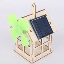 Kid Solar Power Toy Kid-safe Teamwork Ability Wood Educational Projects Solar Kit for Experiment Kid Educational Toys Gifts 2024 - buy cheap