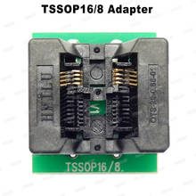 Tssop8 К Dip8 IC портативный адаптер Tssop16/8 гнездо для TL866A/TL866CS/TL866II PLUS, бесплатная доставка 2024 - купить недорого