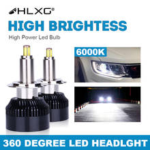 360 LED H1 H7 LED 25000LM H8 HB3 9005 HB4 H11 Led Headlights Bulbs 9012 HIR2 90W 3D high power Canbus Auto Lamp lampara led HLXG 2024 - buy cheap