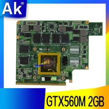 AK G73SW VGA board GTX 560M GTX560M N12E-GS-A1 2GB DDR5 MXMIII VGA Video Card for ASUS G73SW G73JW G53SW G53SX G53JW laptop 2024 - buy cheap