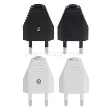 2 Pcs new type German Type European standard Power 2 Pin Plugs Network Cables 2.5A 220V Electric Contact Drop Shipping 2024 - buy cheap