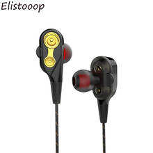 Wired Stereo in-Ear Earphones High Deep Bass Dual Drive Headset Earbuds Earphone For Xiaomi For Samsung 2024 - buy cheap