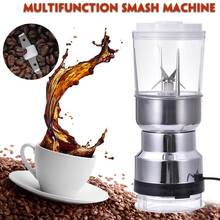 2-In-1 Electric Coffee Grinder Kitchen Cereals Nuts Beans Spices Grains Grinder Machine Multifunctional Portable Blender Juicer 2024 - buy cheap