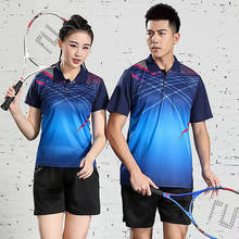 Badminton Polo T-Shirt Men/Women Kids  tennis shirt Quick Dry Short-Sleeve Training Breathable Shirts For Male Female 2024 - buy cheap