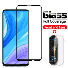 2 in 1 Tempered Glass for Huawei y9s Full Cover Screen Protector on for huawey y9a p smart pro 2019 Glas Protective Film Glass 2024 - buy cheap
