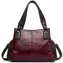Luxury Handbags Women Bag Designer Cow Leather Handbags Sac A Main Women Crossbody Messenger Bag Casual Tote Sac Shoulder Bags 2024 - buy cheap