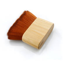 Cepillo de limpieza para el cuello, herramienta de peluquero para cortar el pelo, de fibra suave, para peluquería 2024 - compra barato