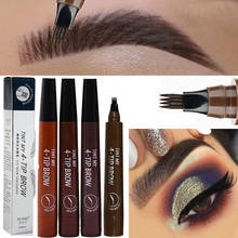 Microblading Eyebrow Pen Waterproof Fork Tip Eyebrow Tattoo Pencil Long Lasting Professional Fine Sketch Liquid Eye Brow Pencil 2024 - buy cheap