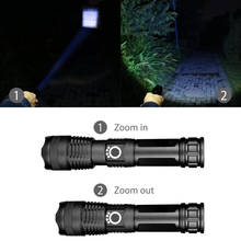 Ultra Bright Led flashlight P50 P70 P90 led torch 5 Modes Zoomable Bicycle Light 18650 26650 battery Super Bright Waterproof 2024 - buy cheap