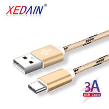 Микро-кабель с разъемом типа C USB кабель 3A Быстрый зарядный кабель для передачи данных мобильный телефон зарядный кабель для Samsung Huawei Xiaomi планшетный ПК с системой андроида кабели 2024 - купить недорого