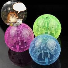 New Durable Plastic Pet Supply Rodent Mice Jogging Hamster Gerbil Rat Toy Plastic Exercise Running Ball Play Toys Accessory 2024 - buy cheap