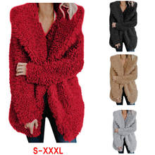 ZOGAA Teddy Coat Women Winter Jackets Plus Size Hooded Overcoat Warm Hairy Jackets Female Coats Long Sleeve Chaqueta Mujer XXXL 2024 - buy cheap