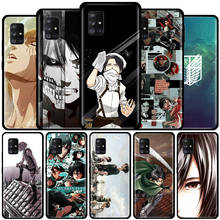 Ataque Anime Hot Em Titã Caixa Do Telefone para Samsung Galaxy A51 A71 A21s A31 A41 M31 A11 M51 A12 M31s A01 A91 M11 A42 A32 5G de Cobertura 2024 - compre barato