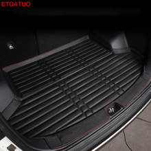 Rear Trunk Fit For Mitsubishi Outlander 2013-2017 Boot Liner Cargo Mat Tray Floor Carpet Mud Kick Protector 2014 2015 2016 trunk 2024 - buy cheap