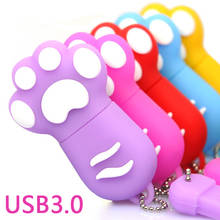 Gadgets Gift 100% RealCapacity Lovely Cat Claw USB 3.0 Flash Drive 128gb 64gb 32gb 16gb USB Memory Stick Pen Drive 2TB Pendriver 2024 - buy cheap