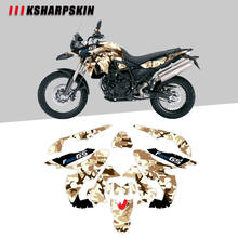 KSHARPSKIN delantero de la motocicleta pegatina protector impermeable cuerpo calcomanía reflectante película decorativa para BMW F800GS f800 gs 2008-2012 2024 - compra barato