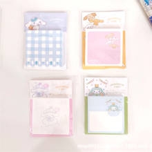 24 pcs/lot Kawaii Dog Memo pad Sticky Notes Cute N Times Stationery Label Notepad Bookmark Post school supplies 2024 - buy cheap