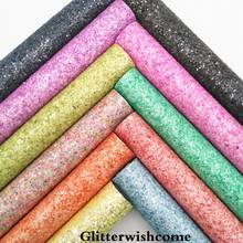 Glitterwishcome vinil gigante de couro e glitter, tamanho a4 para arcos, vinil e tecido de couro fluo, gmadulto 2024 - compre barato