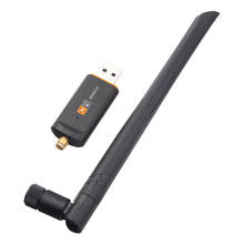 Kebidu 1200 Мбит/с USB 3,0 Wifi Lan адаптер беспроводная сетевая карта 5 ГГц 2,4 ГГц 802.11AC RTL8812BU Wifi антенна ключ для ноутбука 2024 - купить недорого