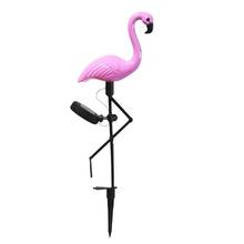 Led Flamingo Waterproof Solar Lawn Light Outdoor Garden Decoration Light Garden Floor With Landscape Lightss 2024 - buy cheap