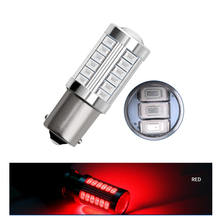 Luz Led de marcha atrás para coche, Bombilla de señal de freno y parada, BA15S 1156 Canbus, 12V, 2 uds. 2024 - compra barato