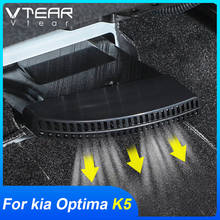 Vtear-embellecedor de salida de ventilación de asiento interior para KIA Optima K5 DL3, accesorios de cubierta de entrada de aire de motor de coche, piezas 2021 2024 - compra barato