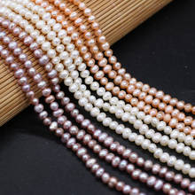 High Quality Natural Freshwater Pearl Potato Shape Beads For Jewelry Making DIY Bracelet Necklace Accessories Size 4-4.5mm 5-6mm 2024 - buy cheap