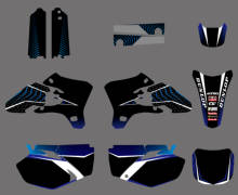 Motorcycle New Team Graphic Background Decal And Sticker Kit For Yamaha YZ250F YZ450F YZF250 YZF450 YZ 250F 450F 2003 2004 2005 2024 - buy cheap