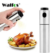 WALFOS 1 Pcs Silver Stainless Steel Oil Sprayer Olive Pump Spraying Oil Bottle Sprayer Can Jar Pot Tool Can Pot Oil Sprayer 2024 - buy cheap