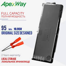 10.95V 95Wh Apexway A1383 Battery For Apple MacBook Pro 17" inch A1297 2011 Version 020-7149-A MB604LL/A  MC226LL/A  MC024LL/A 2024 - buy cheap