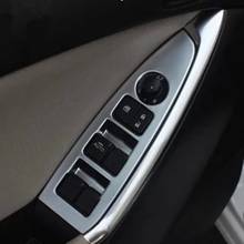 Reposabrazos para coche Mazda CX-5 CX5 2012-2014 2015 ABS mate, interruptor de ventana, botón de elevación, Marco embellecedor de Panel, accesorios de estilo 2024 - compra barato