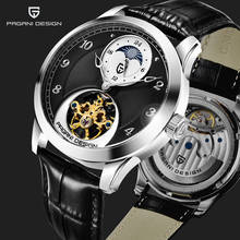 PAGANI 2019 New Mens Watches Top Brand Luxury Watch Mechanical Automatic Watch Men Tourbillon Moon phase watch Relogio Masculino 2024 - buy cheap