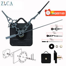 1 Set Quartz DIY Wall Clock Movement Accessories Clockwork Repair Parts Kits Mechanism Black Long Spindle Replacement Clock Set 2024 - buy cheap