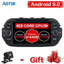 AOTSR-Radio estéreo con GPS para coche, reproductor con Android 9,0, 7 pulgadas, DVD, WiFi, Audio y vídeo, para Fiat Tipo, Egea, Dodge Neon 2015, 2016, 2017, 2018 2024 - compra barato