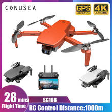 Dron SG108 RC con cámara 4K HD, 5G, WIFI, FPV, GPS, cuadricóptero, Motor sin escobillas, distancia de 1km, vs L108 2024 - compra barato