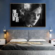 The Last of Us 2 Game Posters and Prints Canvas Painting Gaming Poster Wall Art Pictures for Living Room Decoration No Frame 2024 - buy cheap