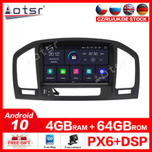 Reproductor Multimedia con Android 10,0 y navegación GPS para Opel, autorradio estéreo 2 din con grabadora de cinta, DVD, para Vauxhall Holden Insignia, PX6, 2008 - 2013 2024 - compra barato