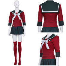 Danganronpa-Disfraz de Harukawa Maki, uniforme escolar japonés JK, para Halloween y Carnaval, V3 2024 - compra barato
