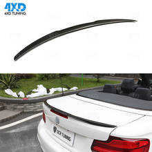F22 Carbon Fiber Spoiler M4 Style For BMW M235i Coupe M2 F87 Carbon Rear trunk Spoiler Wing 2014 2015 2016 2017 2018 2019 2024 - buy cheap