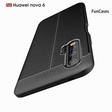 Чехол для мобильного телефона Huawei Nova 6, Стильный чехол Huaei P40 Lite 5G Nova 8 SE 7 Pro Plus Pro + E 6 7i Lychee, чехол с рисунком huawi 2024 - купить недорого