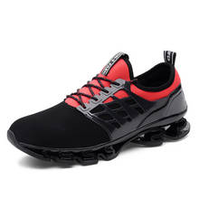 Faca borda sapatos casal sapatos esportes homens e mulheres sapatos casuais tênis de corrida dos homens sapatos sapatos da moda sapatos de tamanho grande 48 H172 2024 - compre barato